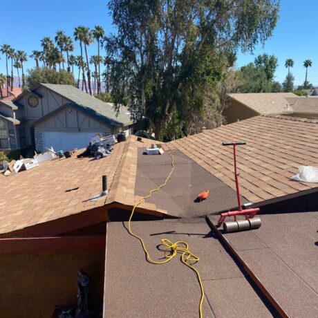 Williams Advanced Roofing Systems team completing a roofing project in Southern California, with professional precisio