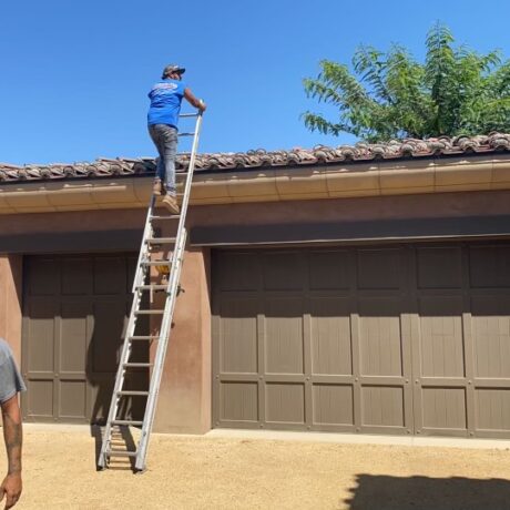 Williams Advanced Roofing Systems team completing a roofing project in Southern California, with professional precisio