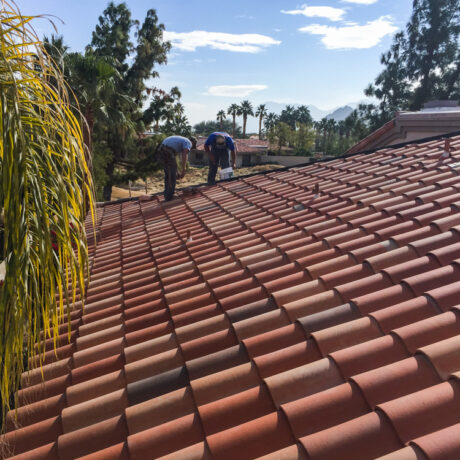 Williams Advanced Roofing Systems team completing a roofing project in Southern California, with professional precisio